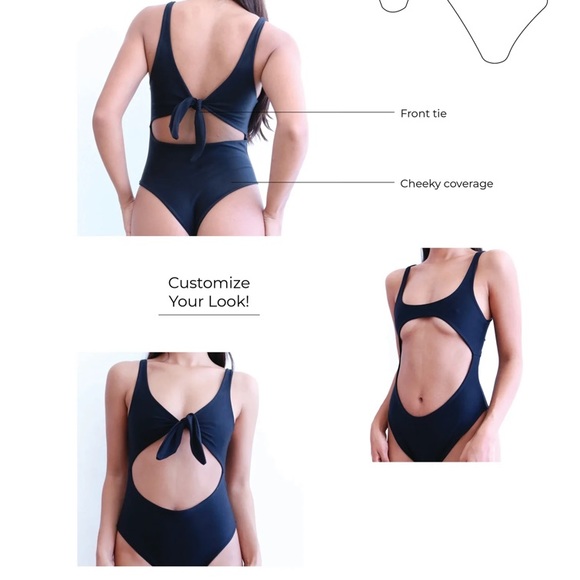 BNWT Lali & Layla One-Piece Swimsuit - Picture 7 of 9